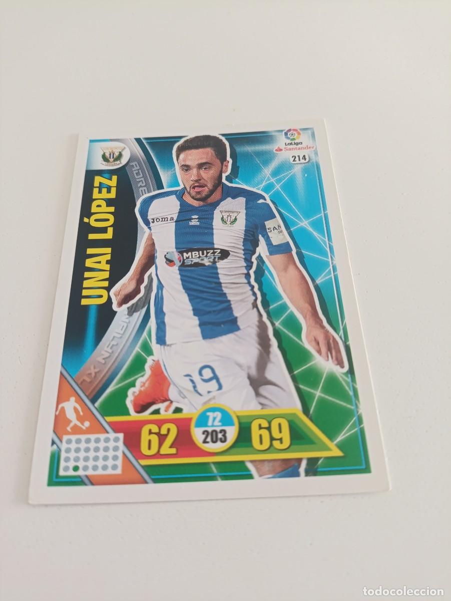 Cromos de f&uacute;tbol: Adrenalyn 16/17 Unai L&oacute;pez Legan&eacute;s