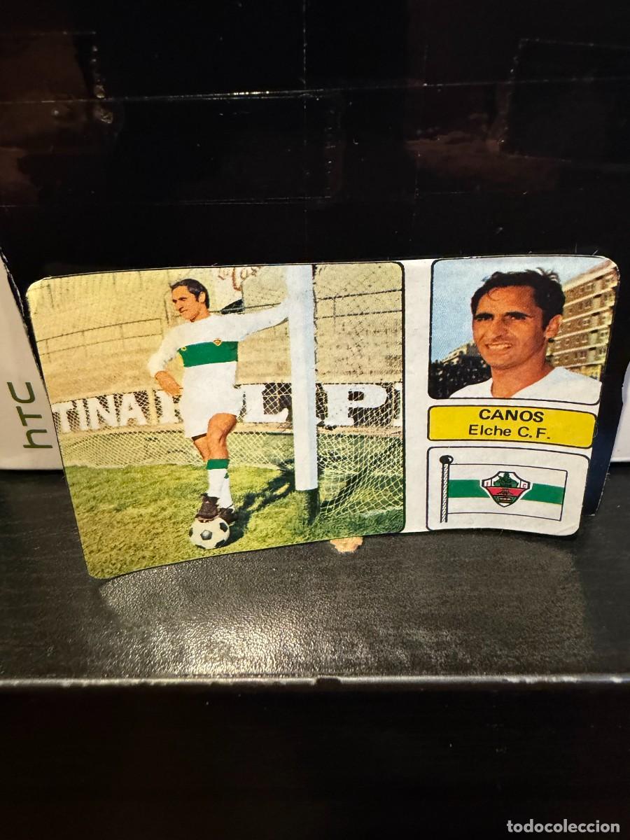 Cromos de f&uacute;tbol: canos elche liga fher 73-74 despegado