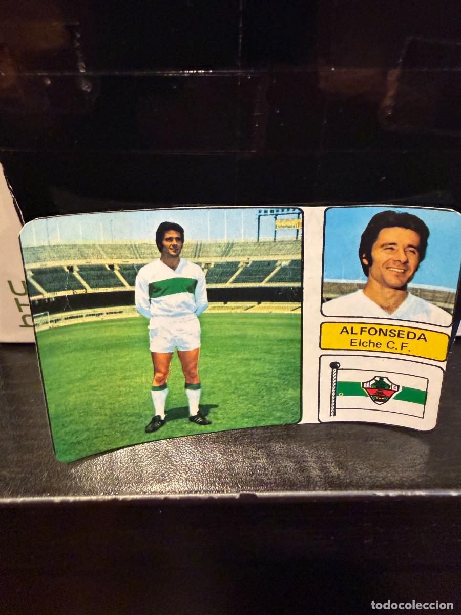 Cromos de f&uacute;tbol: alfonseda elche liga fher 73-74 despegado