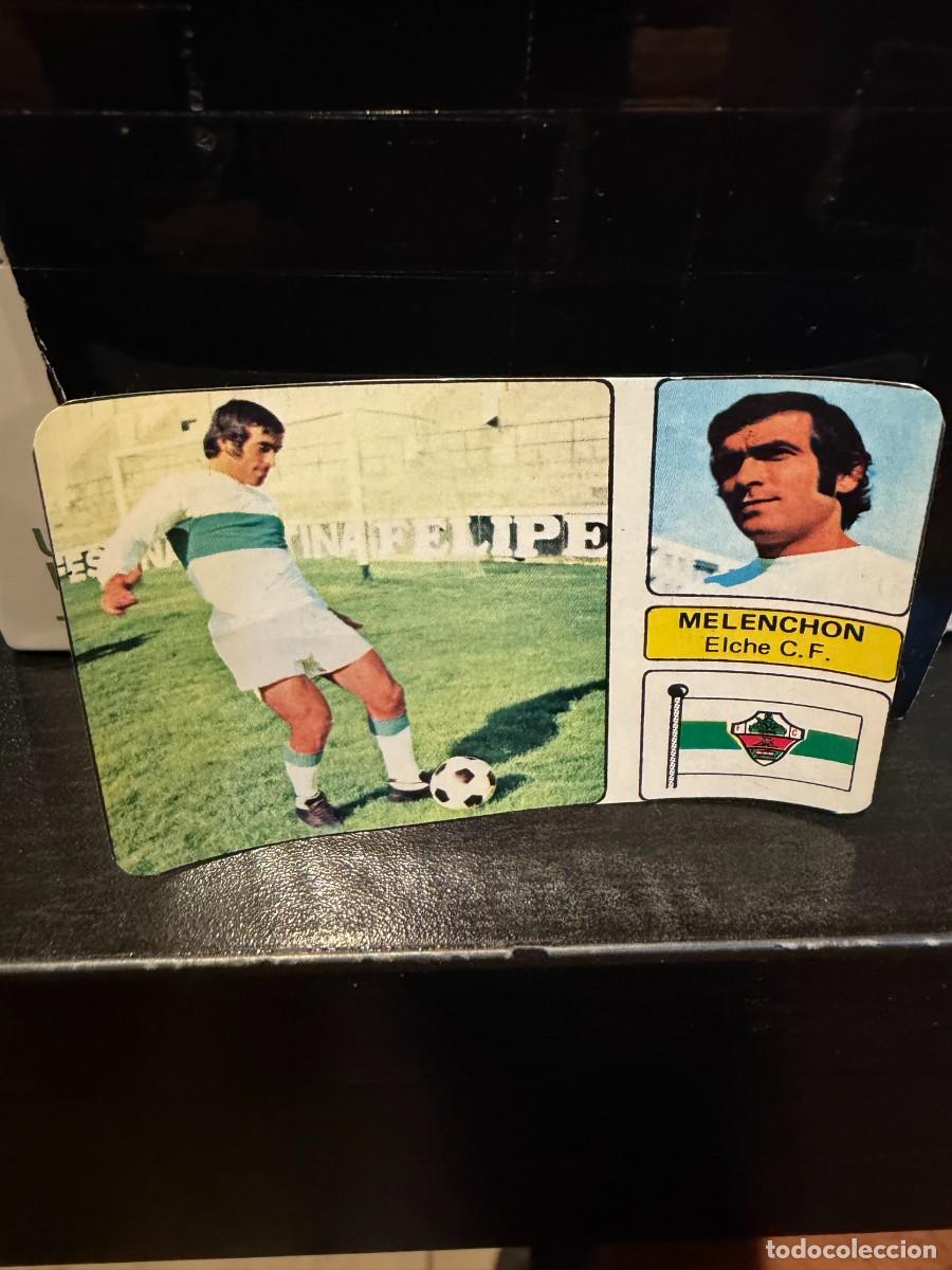 Cromos de f&uacute;tbol: melenchon elche liga fher 73-74 despegado
