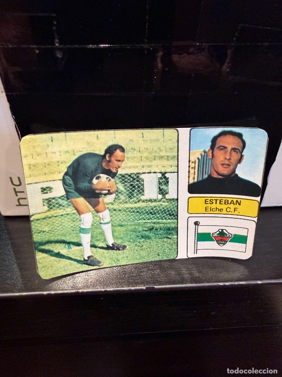 Cromos de f&uacute;tbol: esteban elche liga fher 73-74 despegado