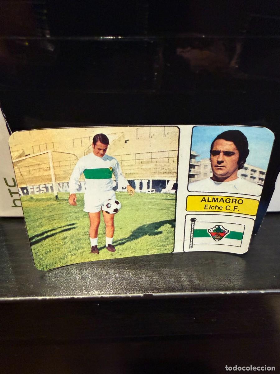 Cromos de f&uacute;tbol: almagro elche liga fher 73-74 despegado