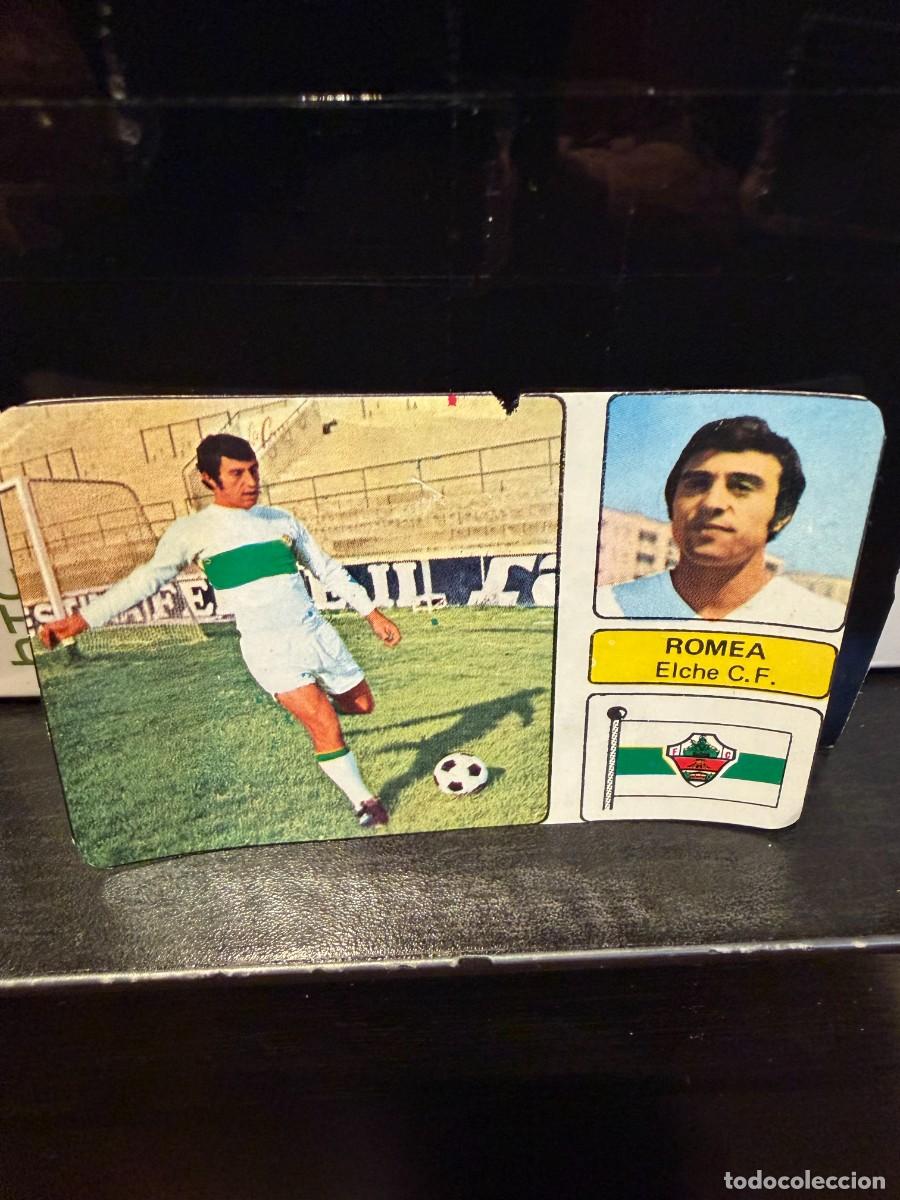 Fu&szlig;ball-Sticker: romea elche liga fher 73-74 despegado