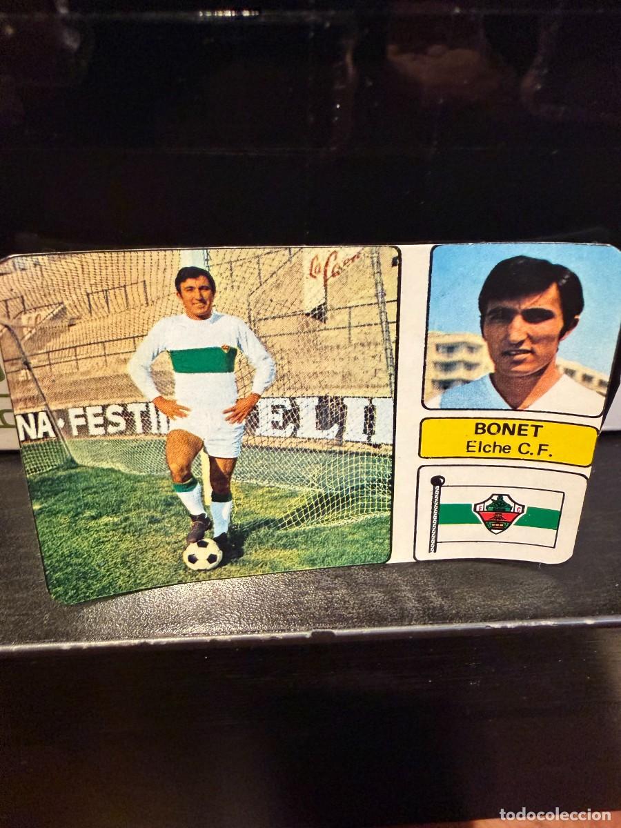 Fu&szlig;ball-Sticker: bonet elche liga fher 73-74 despegado