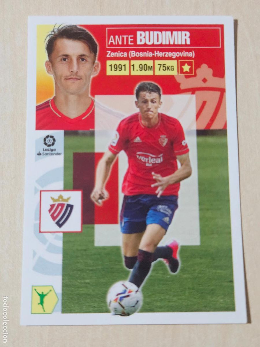 Cromos de f&uacute;tbol: EDICIONES ESTE 2020 21 - FICHAJE N&ordm; 54 BUDIMIR - NUEVO SIN PEGAR