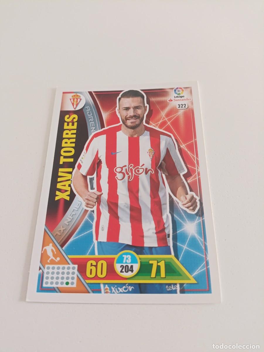 Football Stickers: Adrenalyn 16/17 Xavi Torres Sporting de Gij&oacute;n