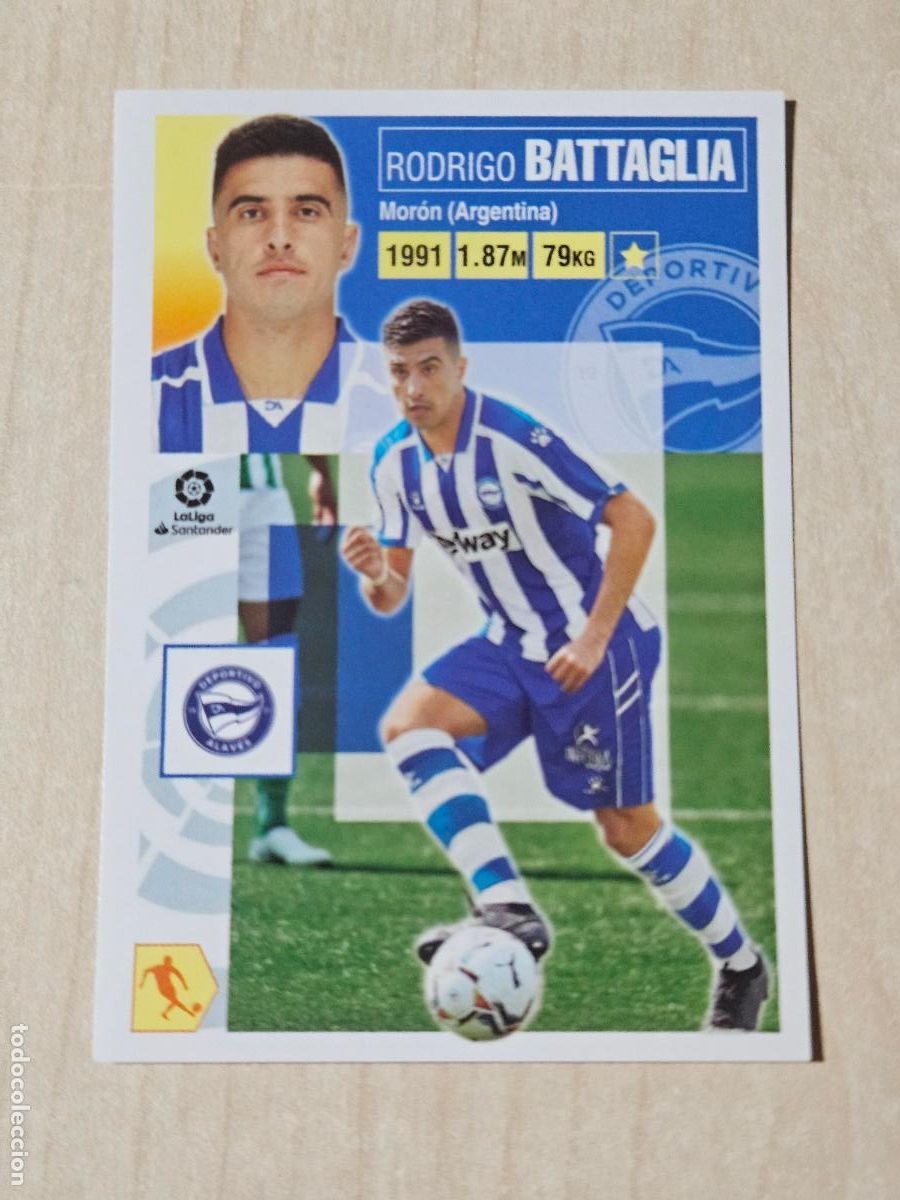 Cartes &agrave; collectionner de Football: EDICIONES ESTE 2020 21 - FICHAJE N&ordm; 27 BATTAGLIA - NUEVO SIN PEGAR