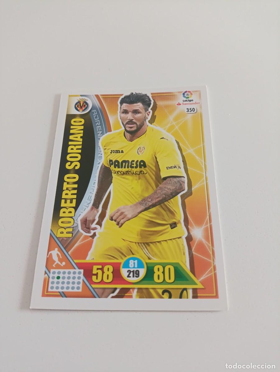 Cartes &agrave; collectionner de Football: Adrenalyn 16/17 Roberto Soriano Villarreal