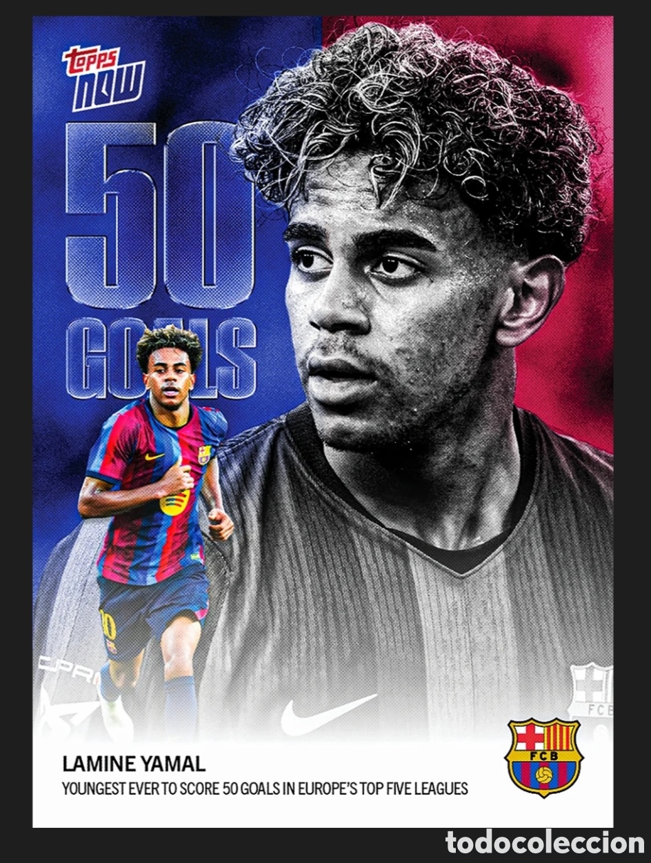 Cartes &agrave; collectionner de Football: Lamine Yamal - 2026-27 FC Barcelona Topps NOW&reg; - Card 2