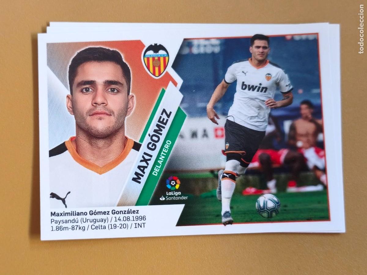 Cartes &agrave; collectionner de Football: maxi gomez, liga 2019 20 ultimo fichaje
