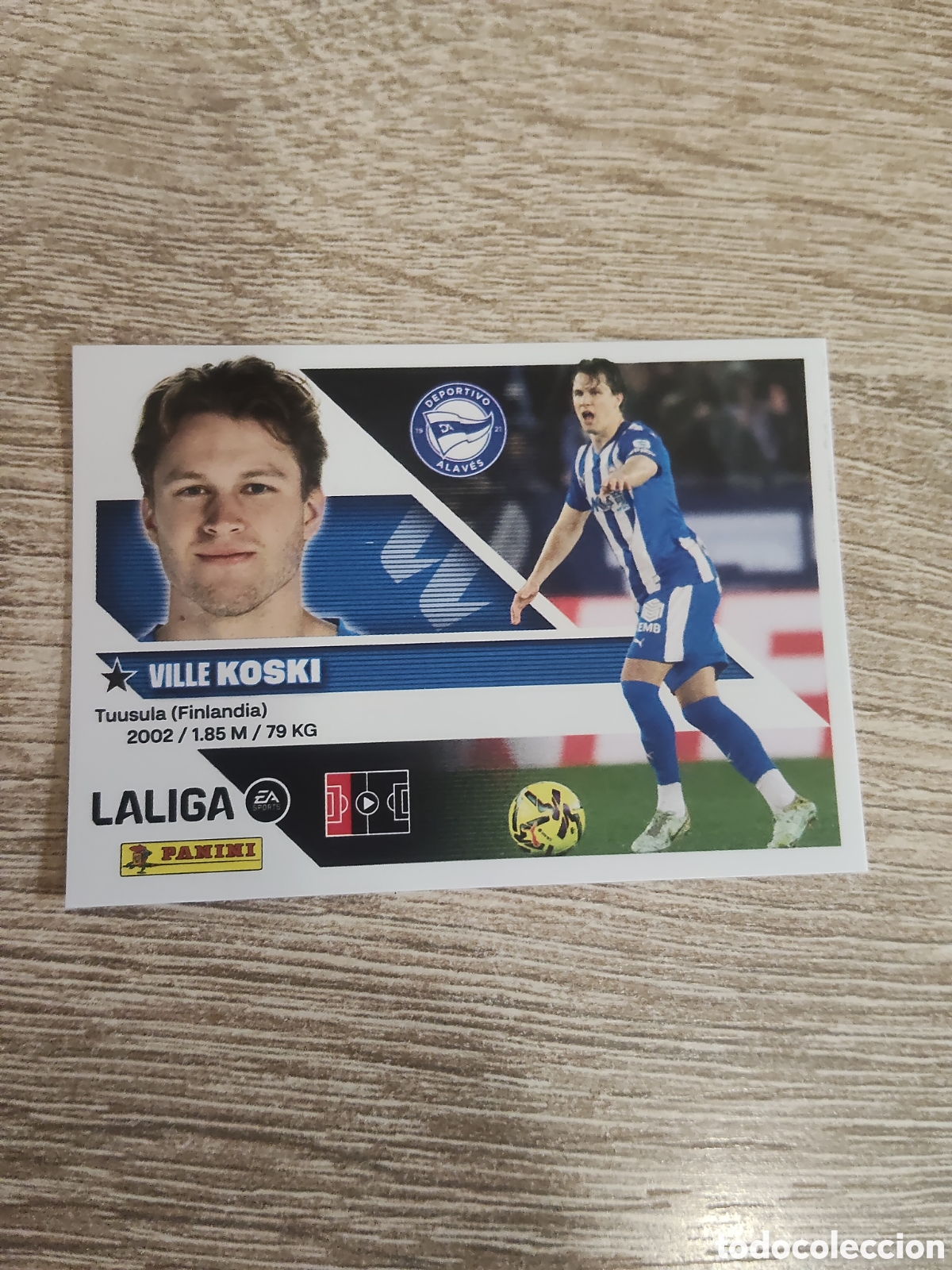 Cartes &agrave; collectionner de Football: Koski Alav&eacute;s liga 2026 2027 26 27 ediciones este
