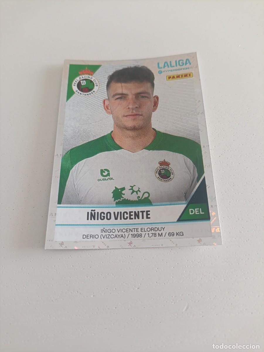 Cartes &agrave; collectionner de Football: Liga hypermotion 24/25 Inigo Vicente Racing de Santander
