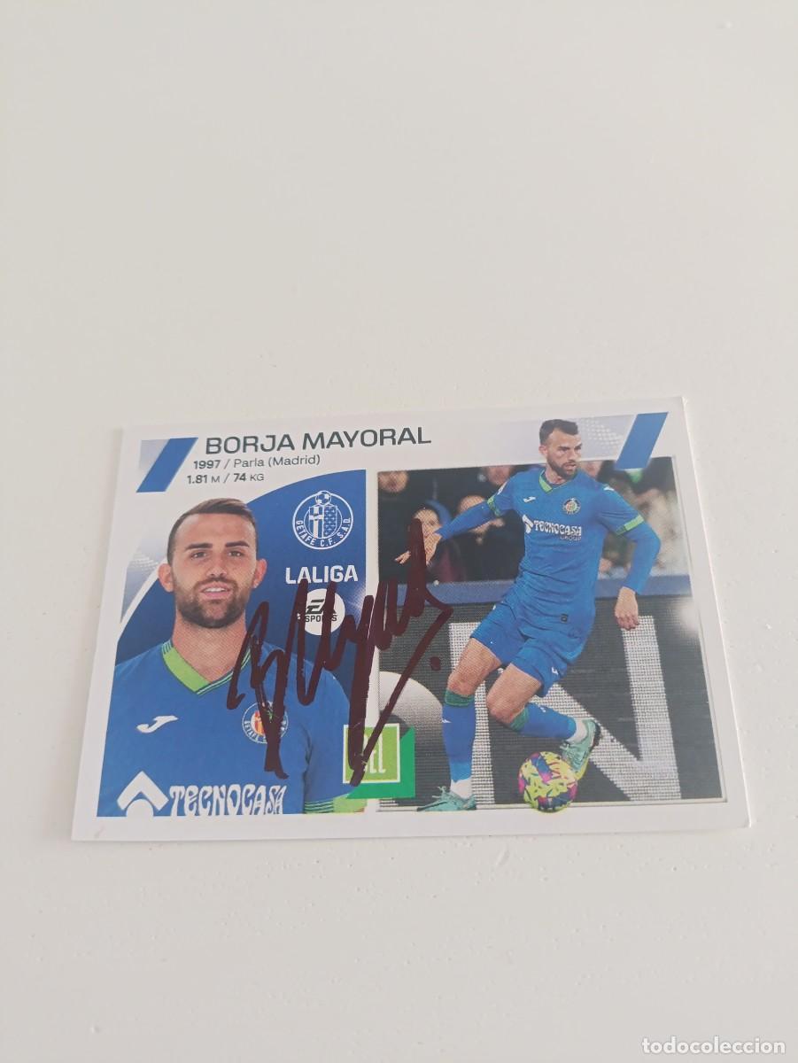 Cartes &agrave; collectionner de Football: Auto original de Borja Mayoral Getafe