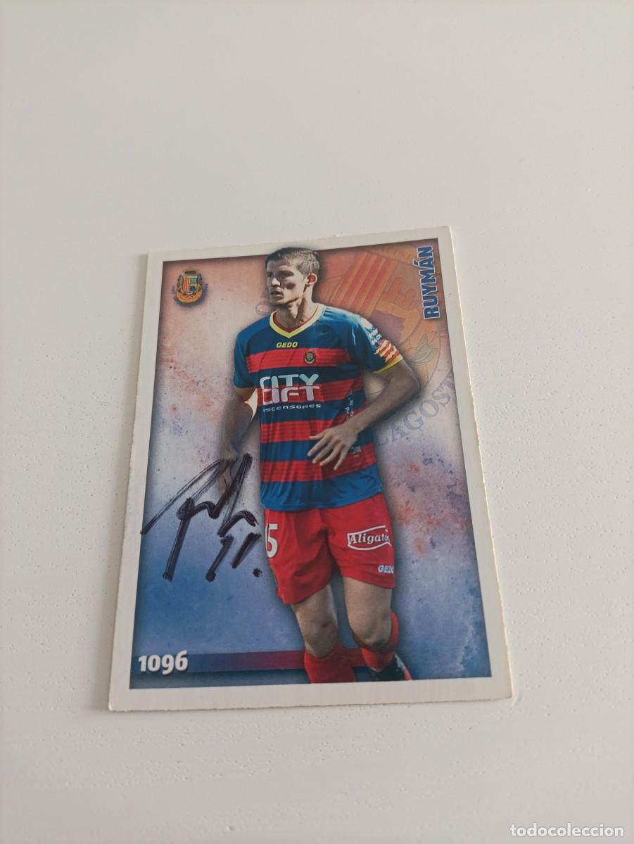 Cromos de f&uacute;tbol: Auto original de Ruyman Llagostera