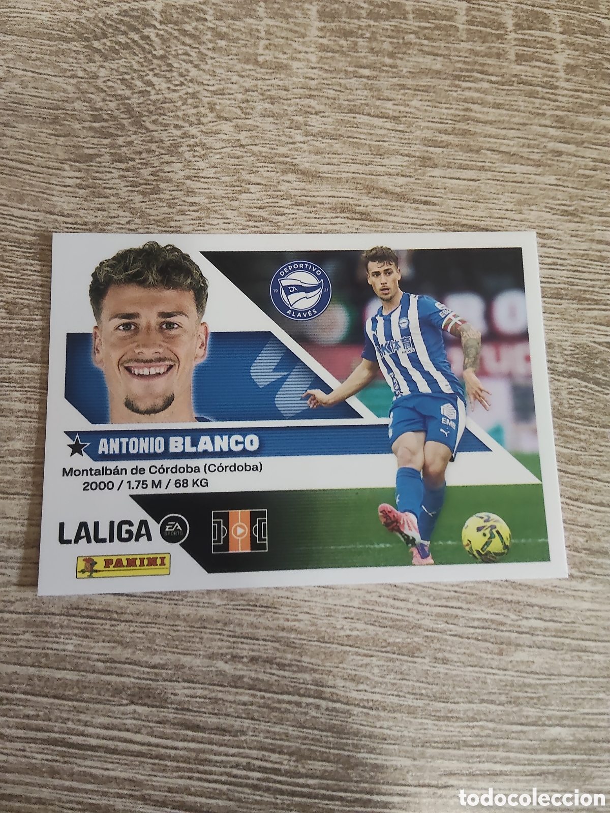 Cromos de f&uacute;tbol: Blanco Alav&eacute;s liga 2026 2027 26 27 ediciones este