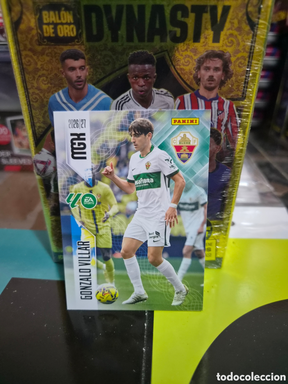 Cromos de Futebol: N&deg;154 Elche Gonzalo Villar Megacracks 26/27