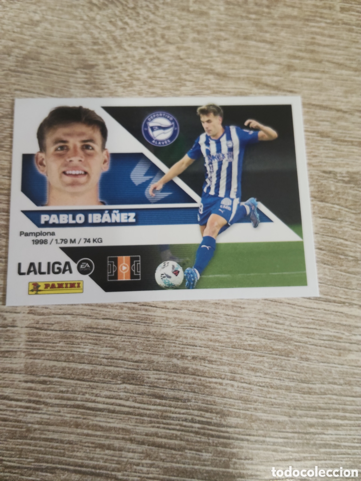 Cartes &agrave; collectionner de Football: Pablo Ib&aacute;&ntilde;ez Alav&eacute;s liga 2026 2027 26 27 ediciones este