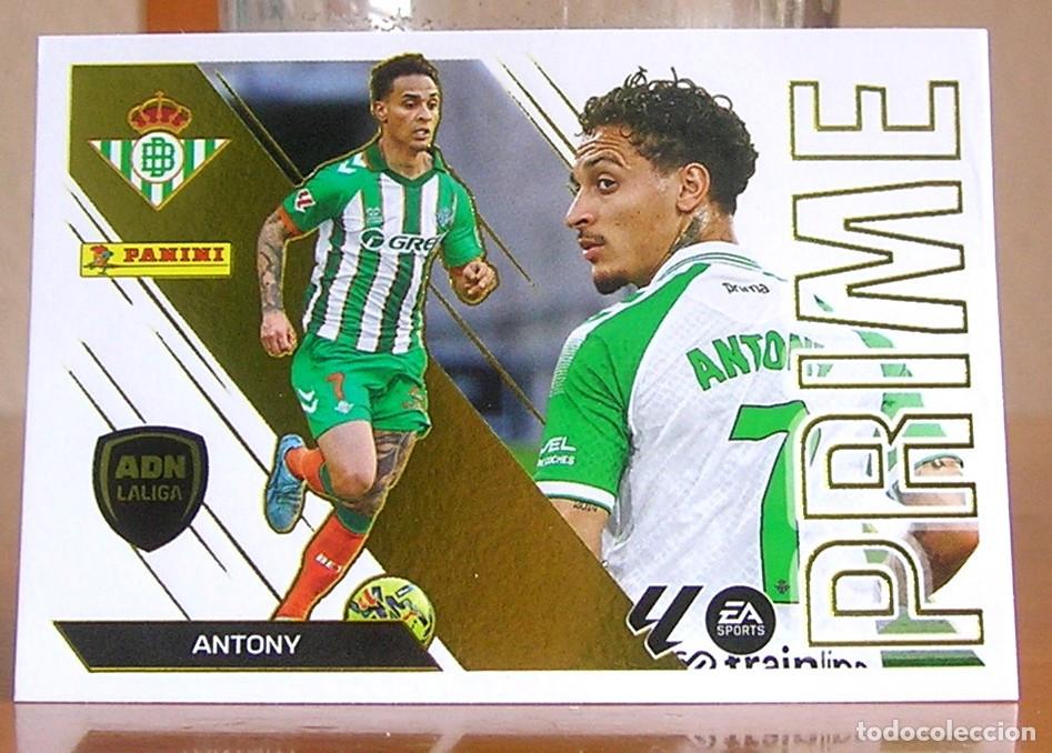 Cromos de f&uacute;tbol: EDICIONES ESTE 2026-2027 26 27 N&ordm; 1 ANTONY (BETIS) ADN LaLiga PRIME