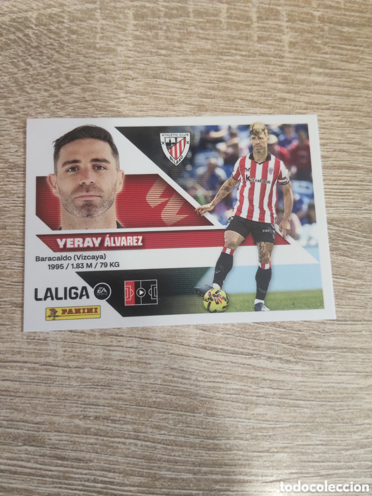Cromos de f&uacute;tbol: Yeray Athletic de Bilbao liga 2026 2027 26 27 ediciones este