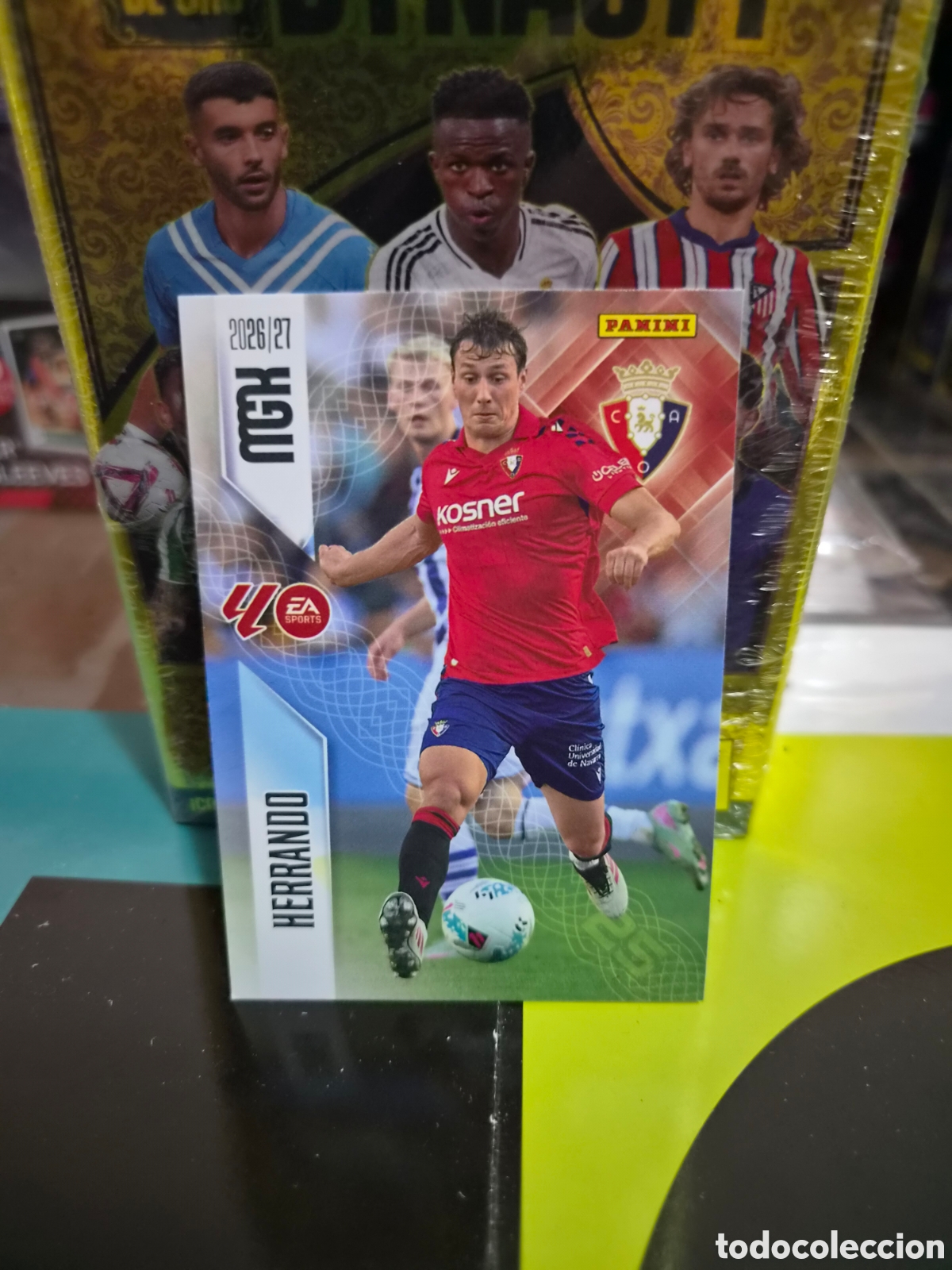 Cromos de f&uacute;tbol: N&deg;259 Osasuna Herrando Megacracks 26/27