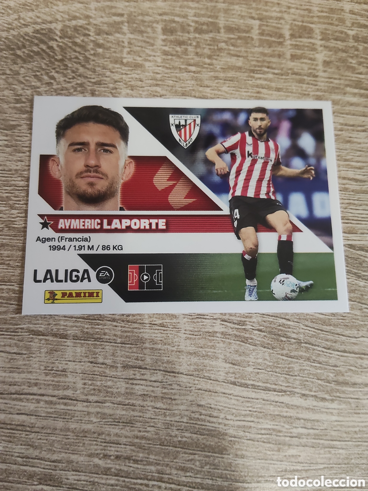 Cromos de f&uacute;tbol: Laporte Athletic de Bilbao liga 2026 2027 26 27 ediciones este