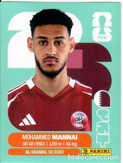 Cromos de f&uacute;tbol: CROMO PANINI MUNDIAL WORLD CUP 2026 - QAT9 QAT 9 - MANNAI - QATAR