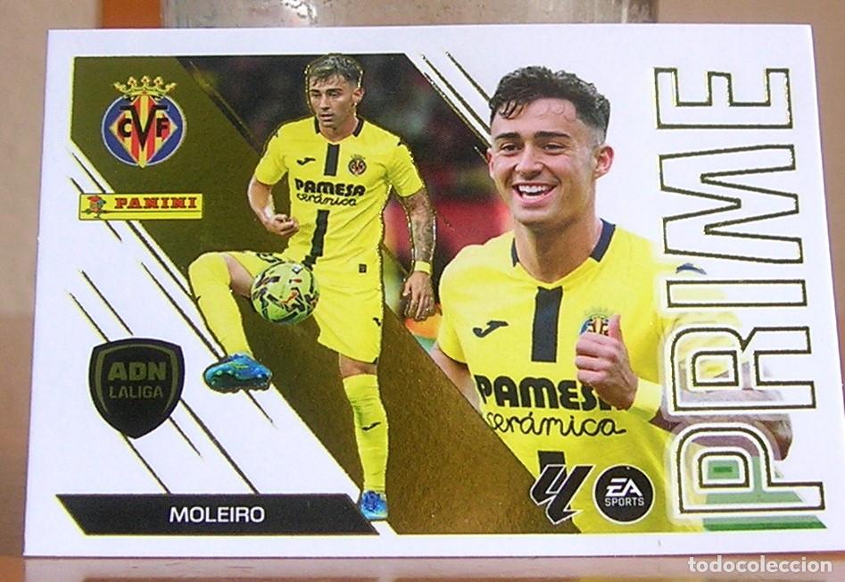 Cromos de f&uacute;tbol: EDICIONES ESTE 2026-2027 26 27 N&ordm; 9 MOLEIRO (VILLARREAL) ADN LaLiga PRIME