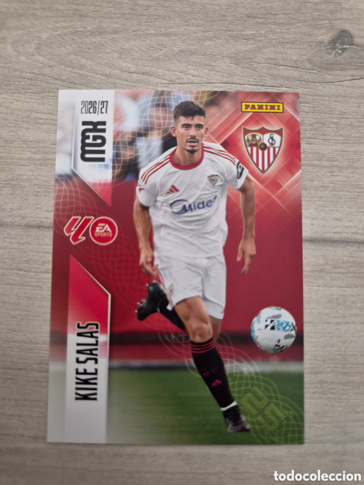 Cromos de f&uacute;tbol: N&deg;330 Sevilla Kike Salas Megacracks 26/27