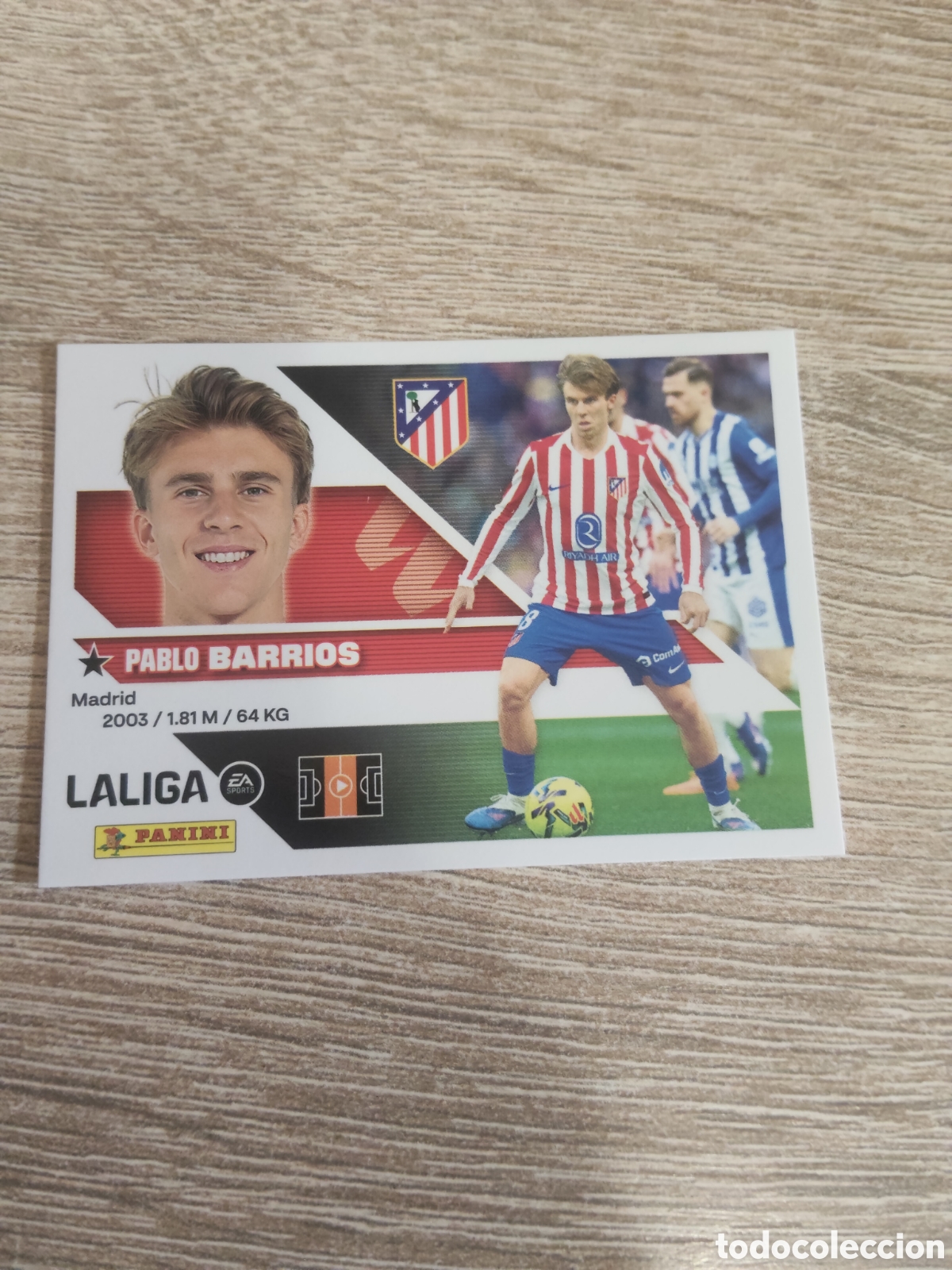Cartes &agrave; collectionner de Football: Barrios Atl&eacute;tico de Madrid liga 2026 2027 26 27 ediciones este