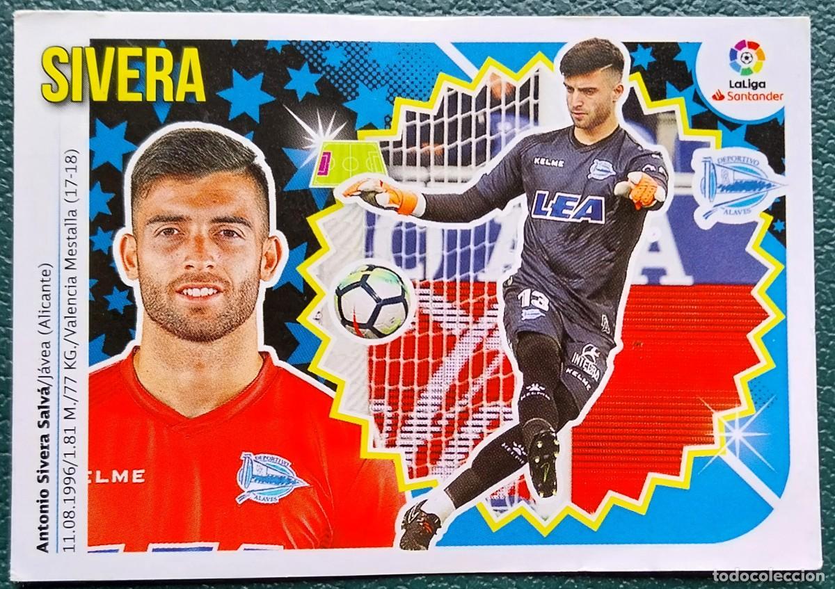Cromos de f&uacute;tbol: 2 SIVERA DEPORTIVO ALAVES CROMOS ALBUM EDICIONES ESTE 2018 2019 18 19