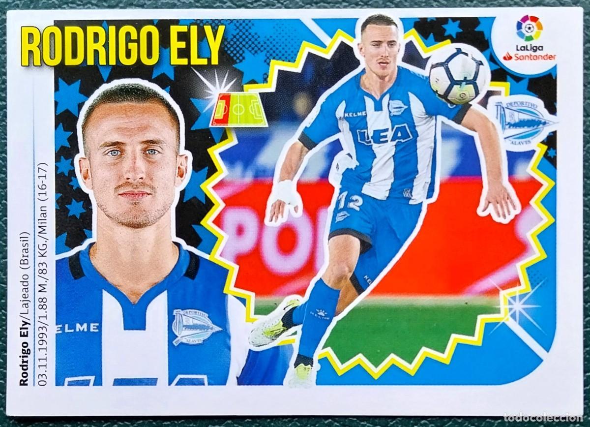 Cromos de f&uacute;tbol: 5 RODRIGO ELY DEPORTIVO ALAVES CROMOS ALBUM EDICIONES ESTE 2018 2019 18 19