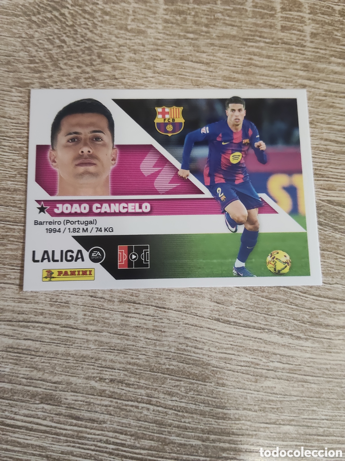 Cromos de f&uacute;tbol: Joao Cancelo Barcelona liga 2026 2027 26 27 ediciones este