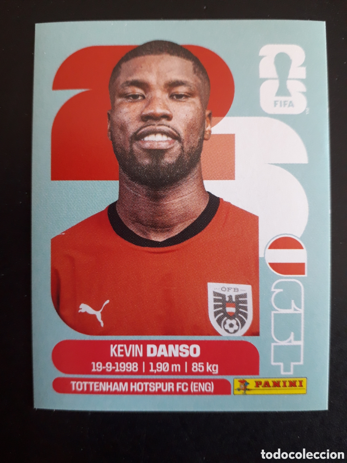 Figurine di Calcio: DANSO AUSTRIA AUT 5 MUNDIAL F&Uacute;TBOL 2026 FIFA WORLD CUP PANINI SIN PEGAR PEDIDO M&Iacute;NIMO 3&euro;.