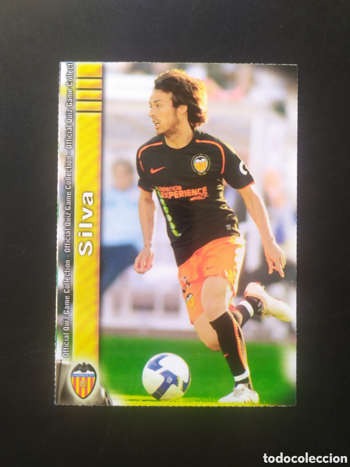 Cromos de f&uacute;tbol: Mundicromo fichas Liga 2009 2010 09 10 Silva n&deg; 153 Valencia