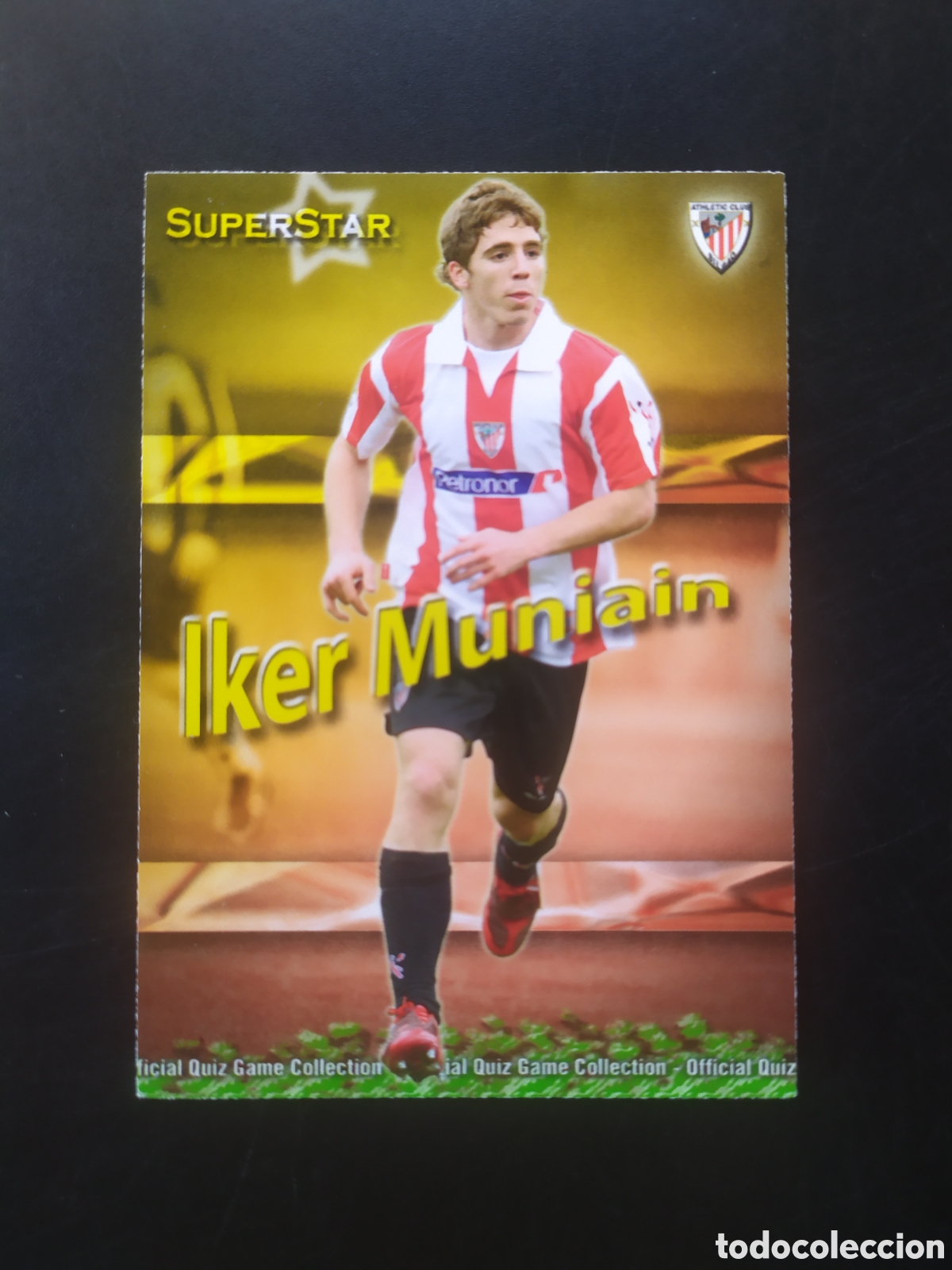 Cromos de f&uacute;tbol: Mundicromo fichas Liga 2009 2010 09 10 Iker Muniain superstar mate n&deg; 351 Athletic Bilbao