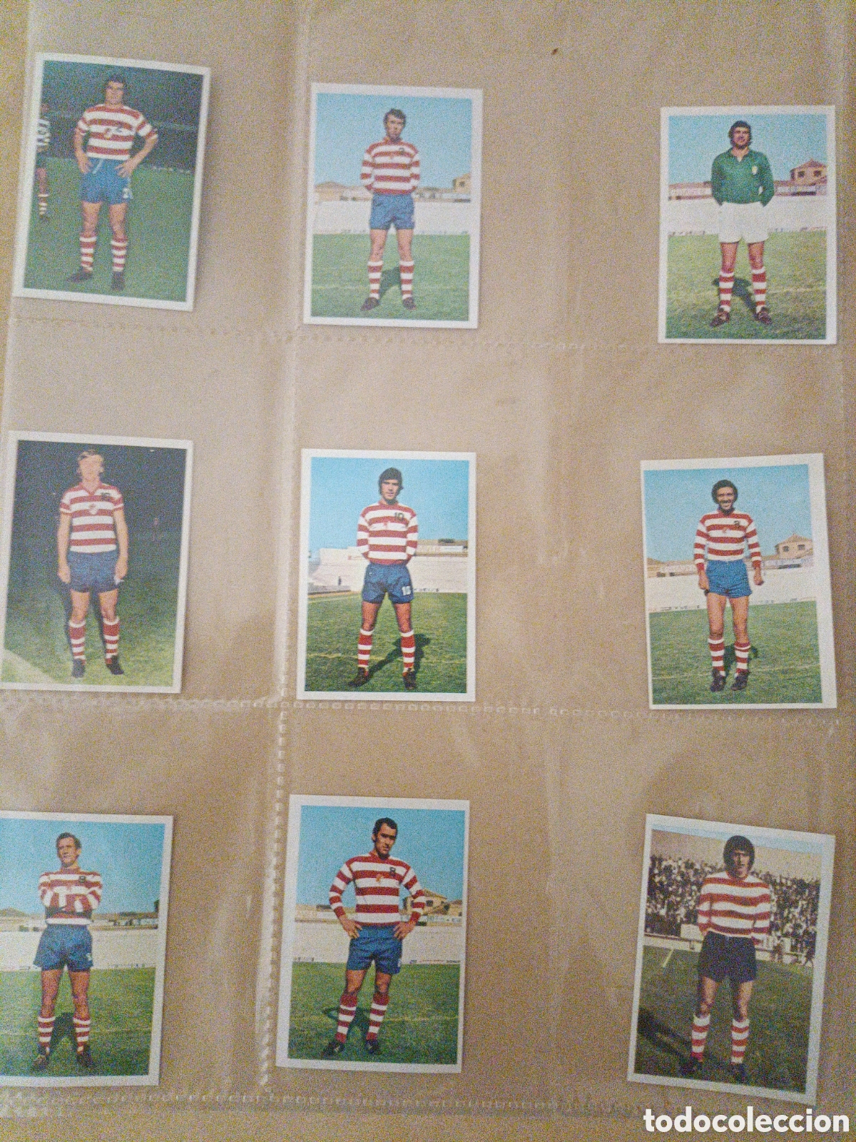 Cromos de f&uacute;tbol: Cromos Granada C.F 75-76