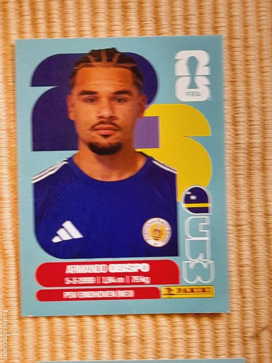 Cromos de f&uacute;tbol: CROMO CUW 3 Armando Obispo, CURACAO. FIFA WORLD CUP 2026 (MUNDIAL MEXICO EE.UU CANADA) STICKERS
