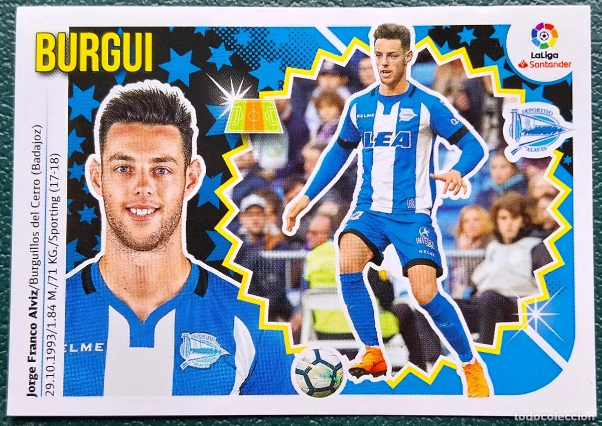 Football Stickers: 11 BURGUI DEPORTIVO ALAVES CROMOS ALBUM EDICIONES ESTE 2018 2019 18 19