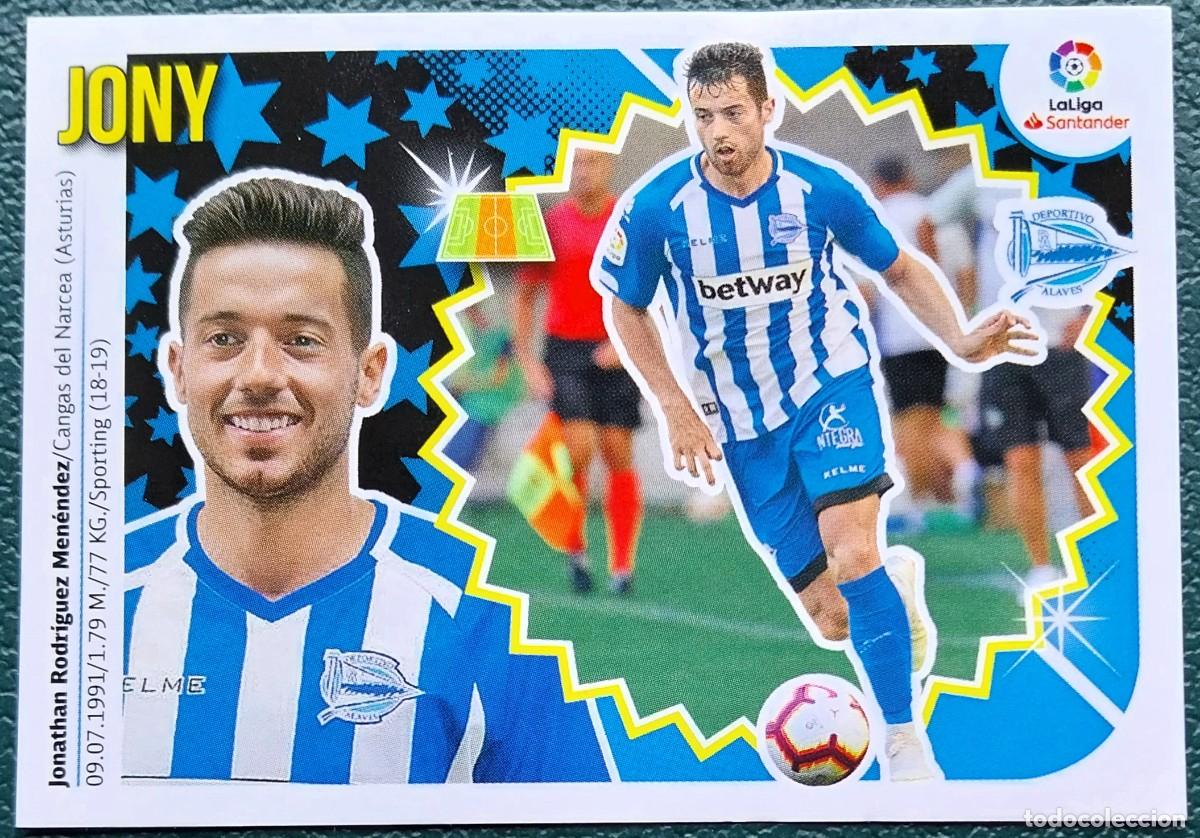Football Stickers: 12 JONY DEPORTIVO ALAVES CROMOS ALBUM EDICIONES ESTE 2018 2019 18 19