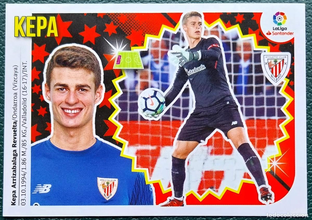 Cromos de f&uacute;tbol: 1 KEPA ATHLETIC DE BILBAO CROMOS ALBUM EDICIONES ESTE 2018 2019 18 19