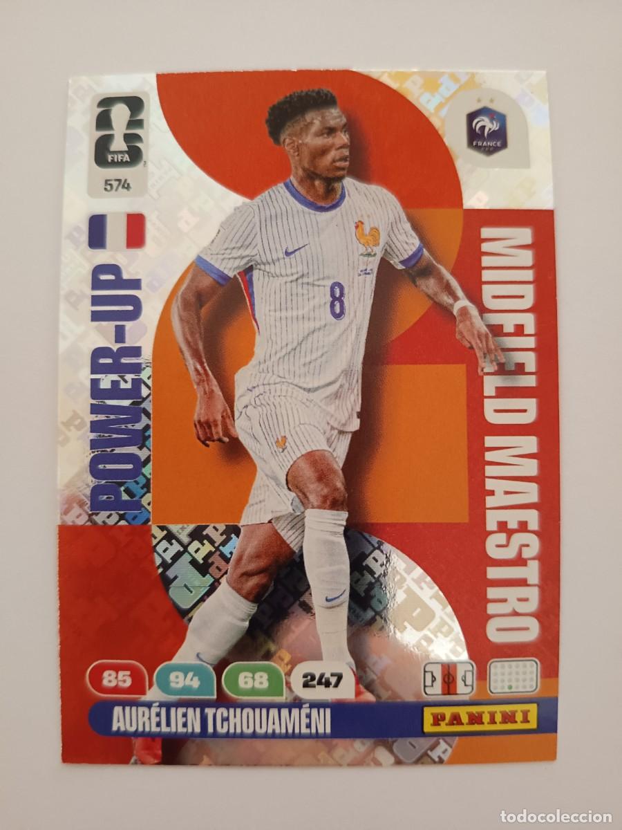 Cartes &agrave; collectionner de Football: CARD 574 AUR&Eacute;LIEN TCHOUAMENI FRANCE MADRID MIDFIELD MAESTRO ADRENALYN WORLD CUP MUNDIAL 2026 PANINI