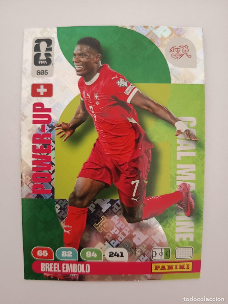 Cartes &agrave; collectionner de Football: CARD 605 BREEL EMBOLO SWITZERLAND POWER-UP GOAL MACHINE - ADRENALYN XL WORLD CUP MUNDIAL 2026 PANINI