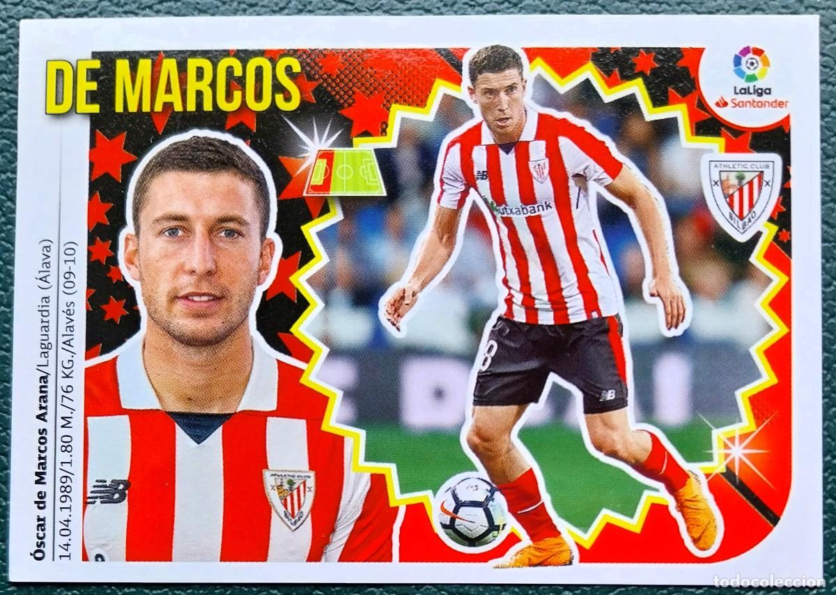 Cromos de f&uacute;tbol: 3 DE MARCOS ATHLETIC DE BILBAO CROMOS ALBUM EDICIONES ESTE 2018 2019 18 19