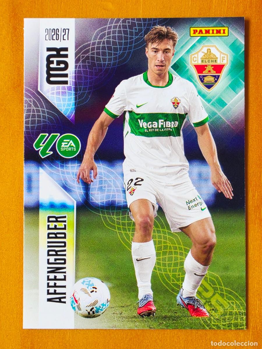 Cromos de f&uacute;tbol: 151 David Affengruber, Elche CF, Panini Megacracks MGK 2026 2027 26 27