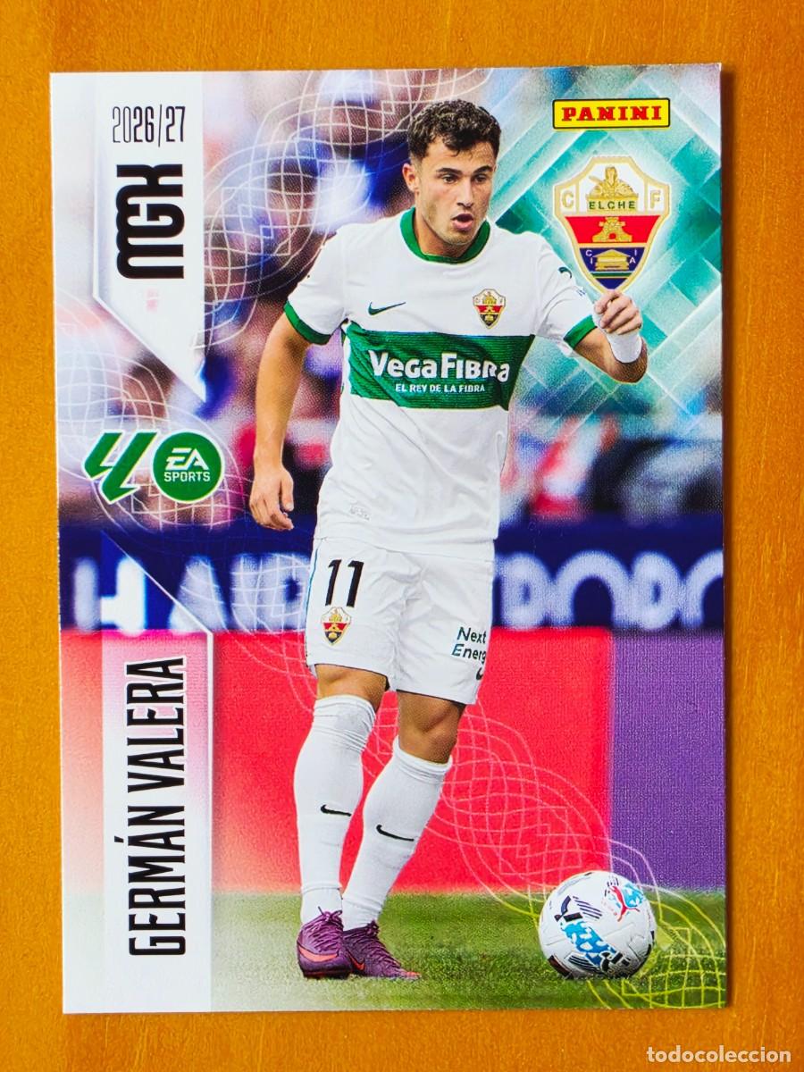 Cromos de f&uacute;tbol: 153 Germ&aacute;n Valera, Elche CF, Panini Megacracks MGK 2026 2027 26 27