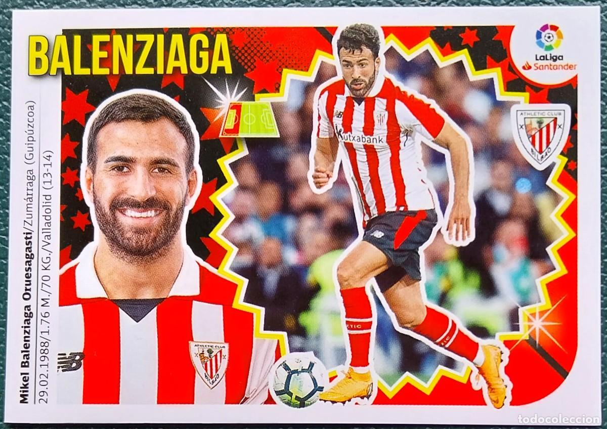 Cromos de f&uacute;tbol: 7 BALENZIAGA ATHLETIC DE BILBAO CROMOS ALBUM EDICIONES ESTE 2018 2019 18 19