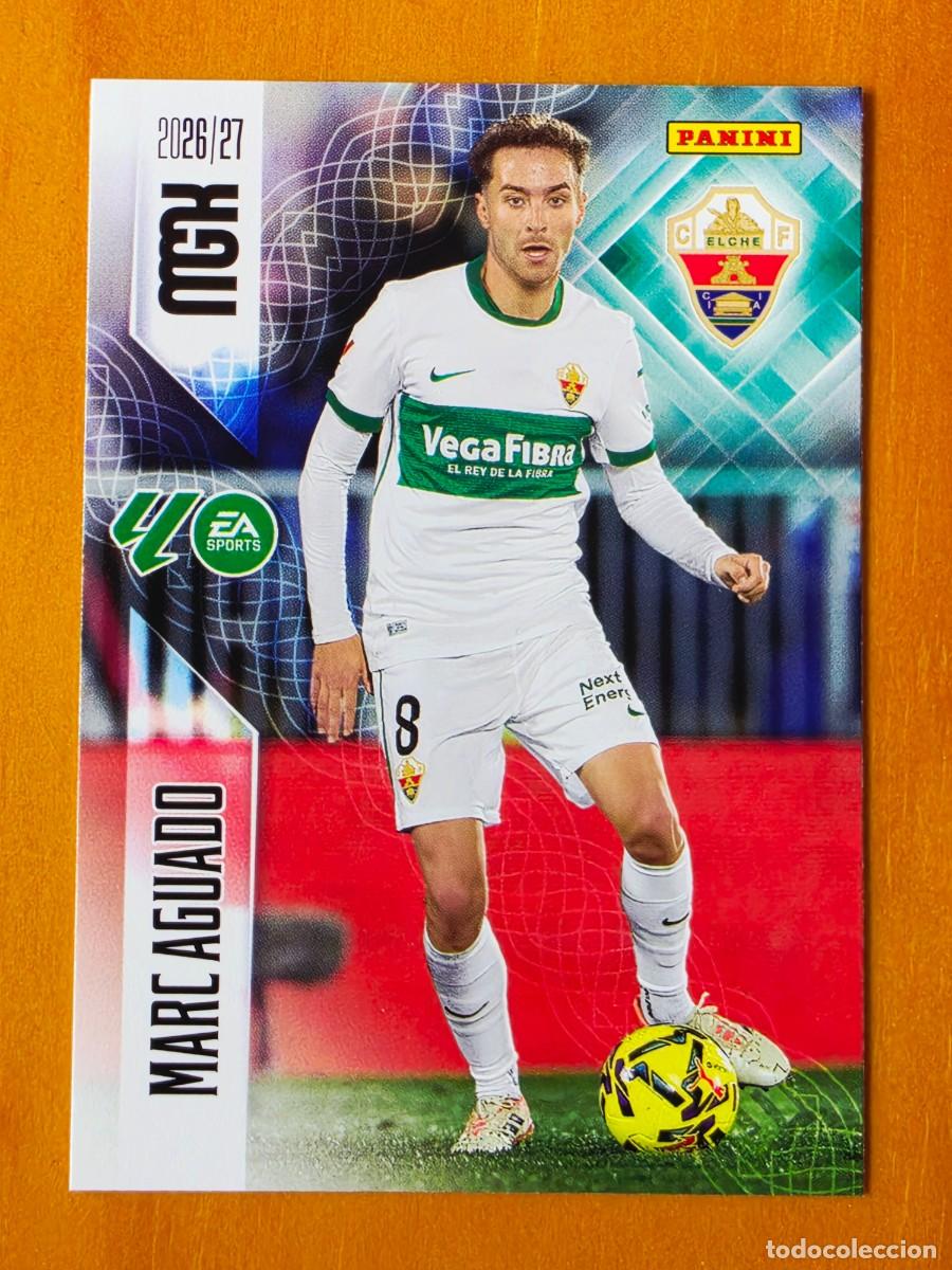 Cromos de f&uacute;tbol: 156 Marc Aguado, Elche CF, Panini Megacracks MGK 2026 2027 26 27