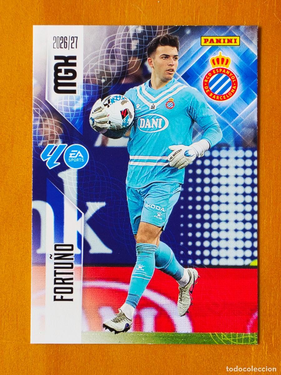 Cromos de f&uacute;tbol: 165 &Aacute;ngel Fortu&ntilde;o, RCD Espanyol, Panini Megacracks MGK 2026 2027 26 27