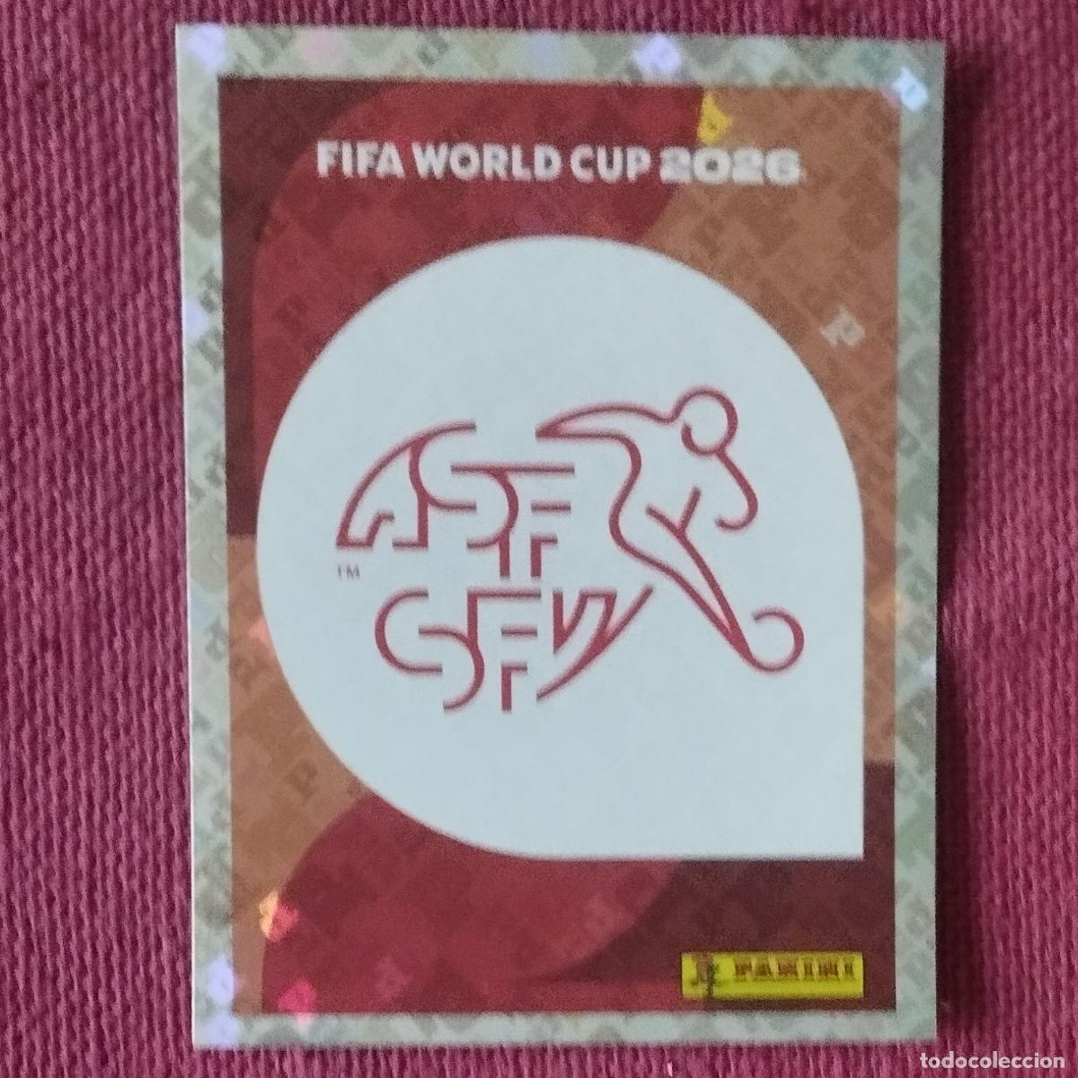 Cromos de f&uacute;tbol: ESCUDO SUIZA - SUI 1 - MUNDIAL DE FUTBOL - FIFA WORLD CUP - 2026