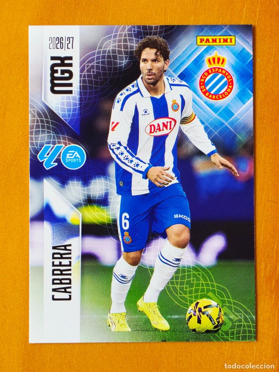 Cromos de f&uacute;tbol: 169 Leandro Cabrera, RCD Espanyol, Panini Megacracks MGK 2026 2027 26 27